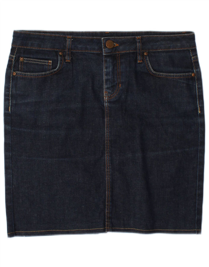 ZARA Falda Vaquera Mujer EU 38 Small W28 Azul Marino
