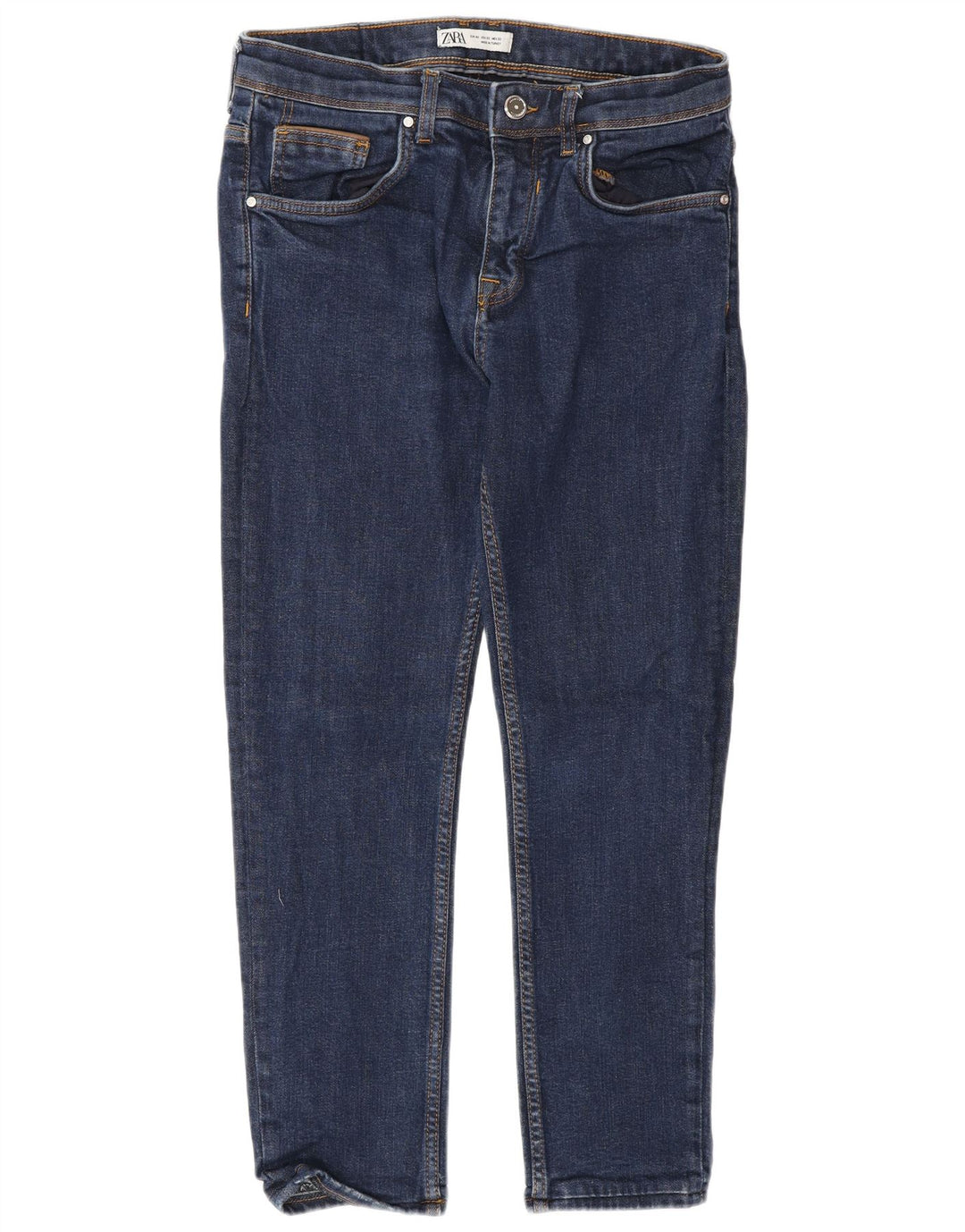 Zara Mens Slim Jeans EU 42 Grande W32 L26 Azul