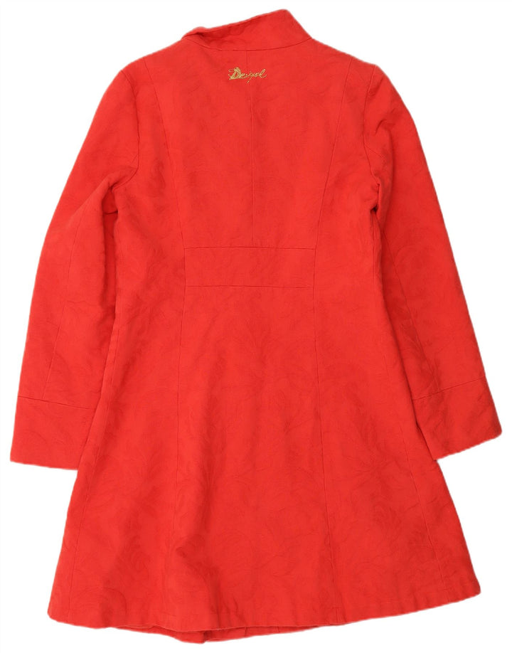 Abrigo Desigual para hombre EU 40 Algodón Paisley rojo medio
