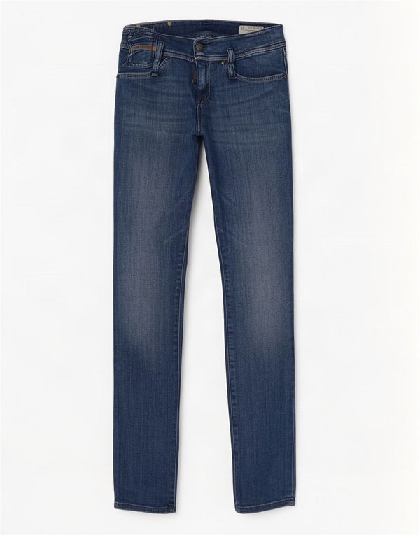 Diesel Mujer Matic Vaqueros Slim De Talle Bajo W25 L32 Algodón Azul