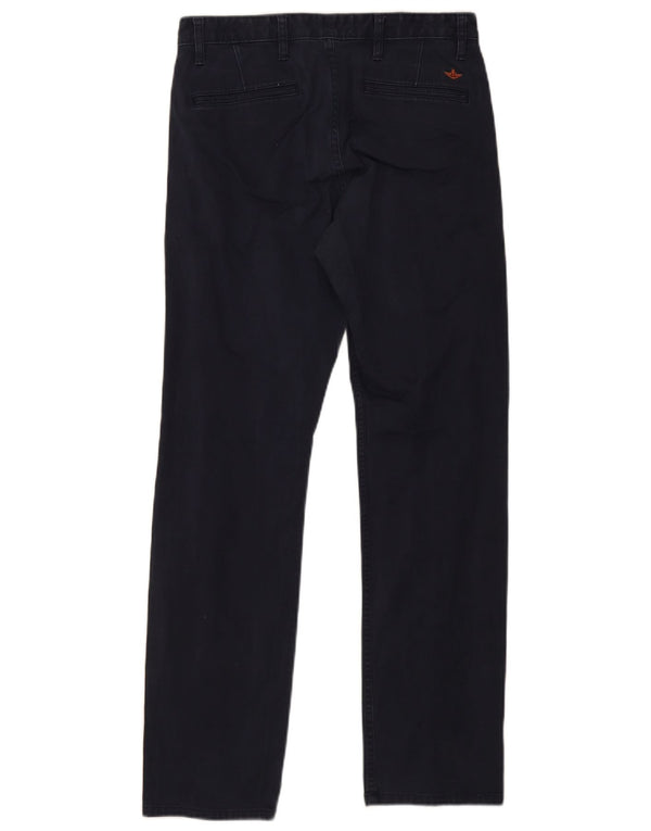 Dockers Pantalón chino recto para hombre W30 L32 Azul marino Algodón