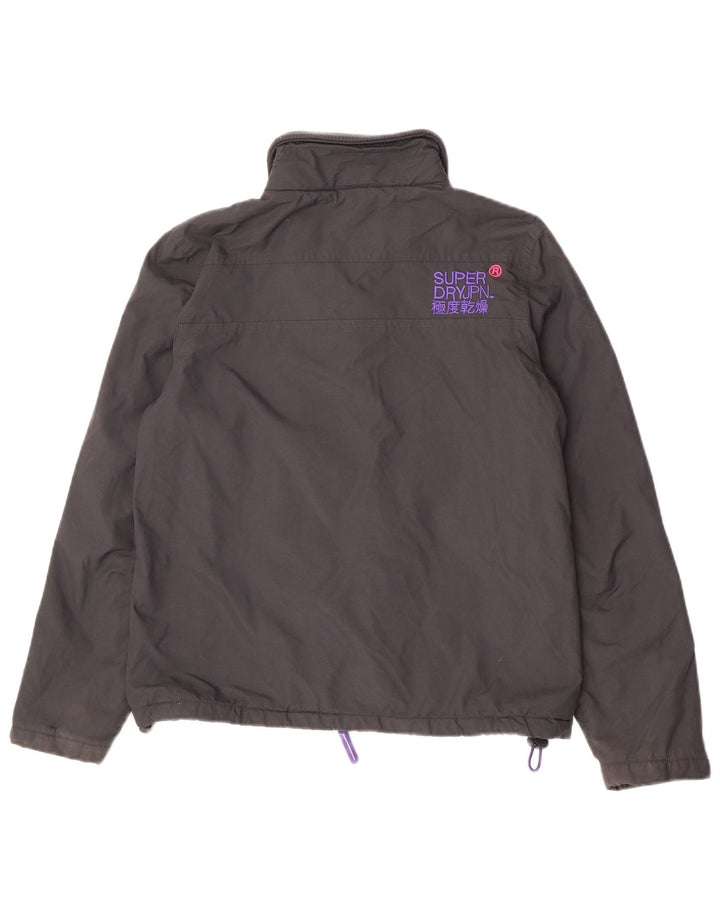 Superdry Chaqueta Cortavientos The Windhiker Graphic para Mujer UK 40 Grande Negro