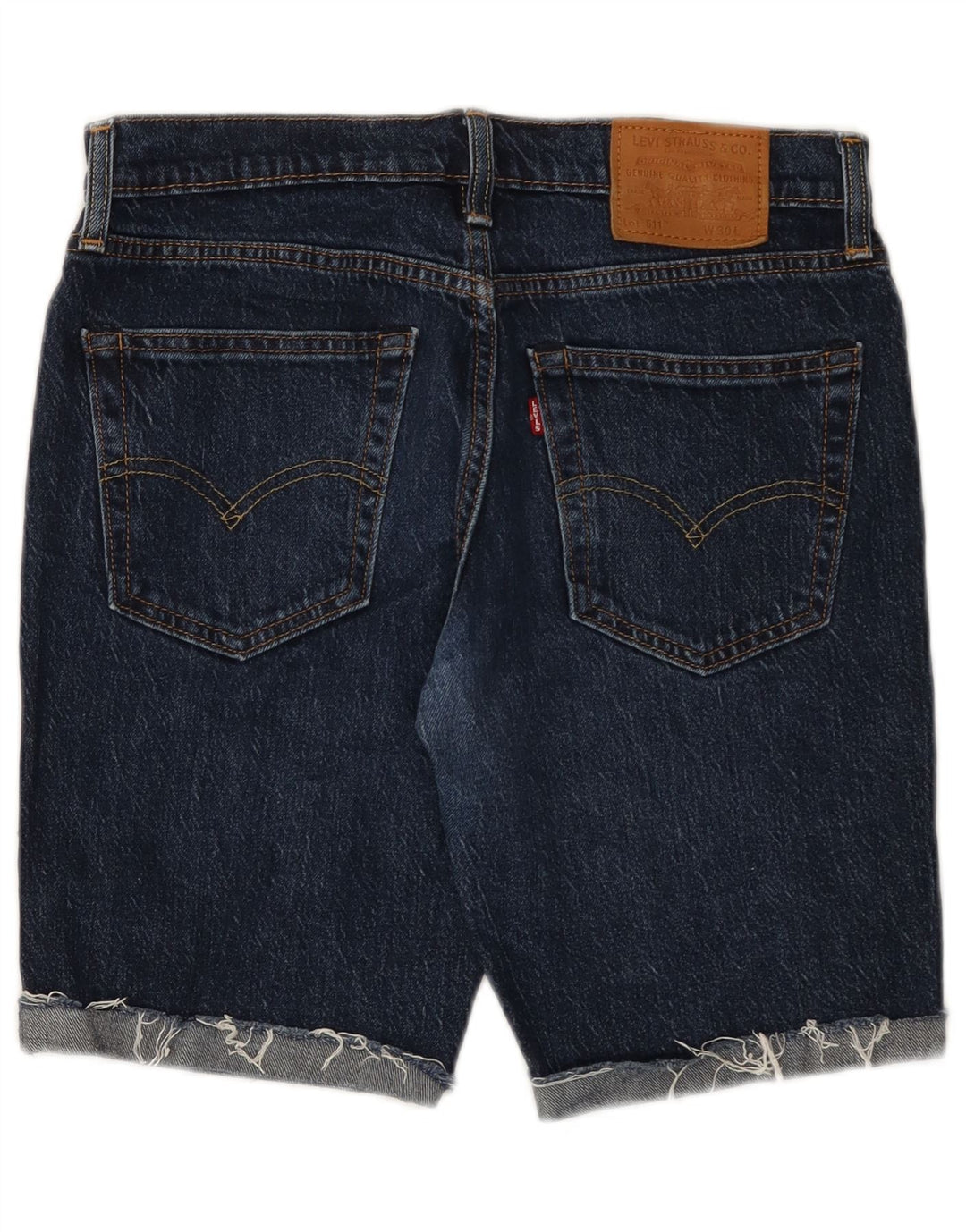 Levi's Mens 511 Denim Shorts W30 Medium Azul Marino Algodón