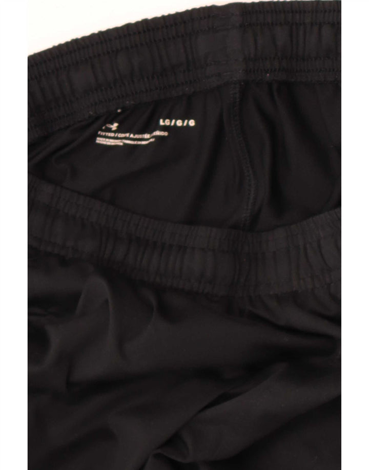 Under Armour Pantalones de chándal para hombre, talla grande, negro