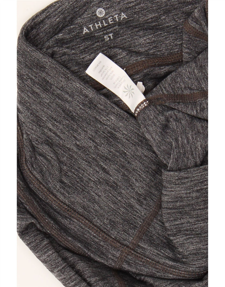 Leggings para mujer ATHLETA UK 8 Pequeño nailon moteado gris
