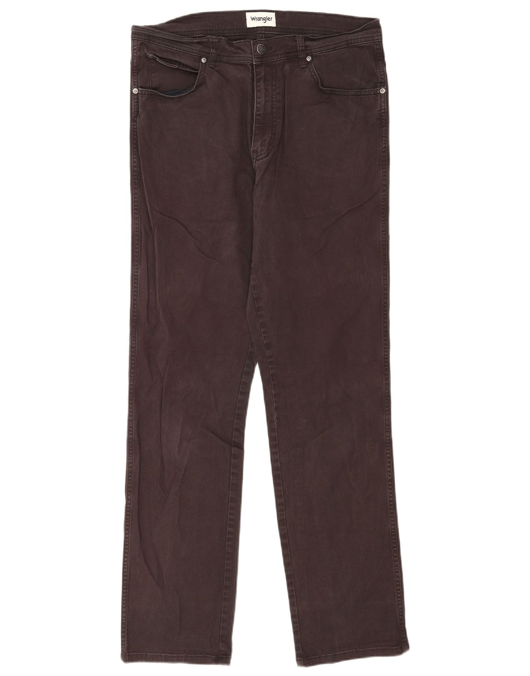 Wrangler Vaqueros rectos Texas para hombre W34 L34 Algodón gris