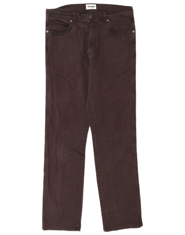 Wrangler Vaqueros rectos Texas para hombre W34 L34 Algodón gris