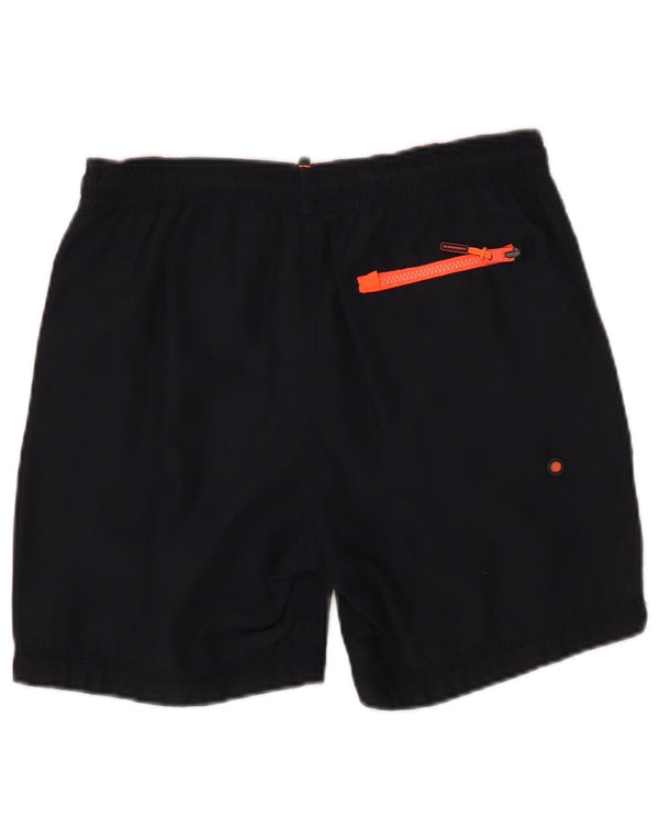Superdry Shorts De Baño Gráficos Para Mujer UK 40 Small Poliéster Azul Marino