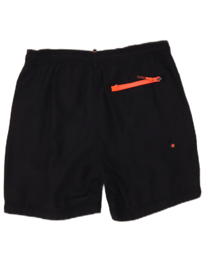 Superdry Shorts De Baño Gráficos Para Mujer UK 40 Small Poliéster Azul Marino