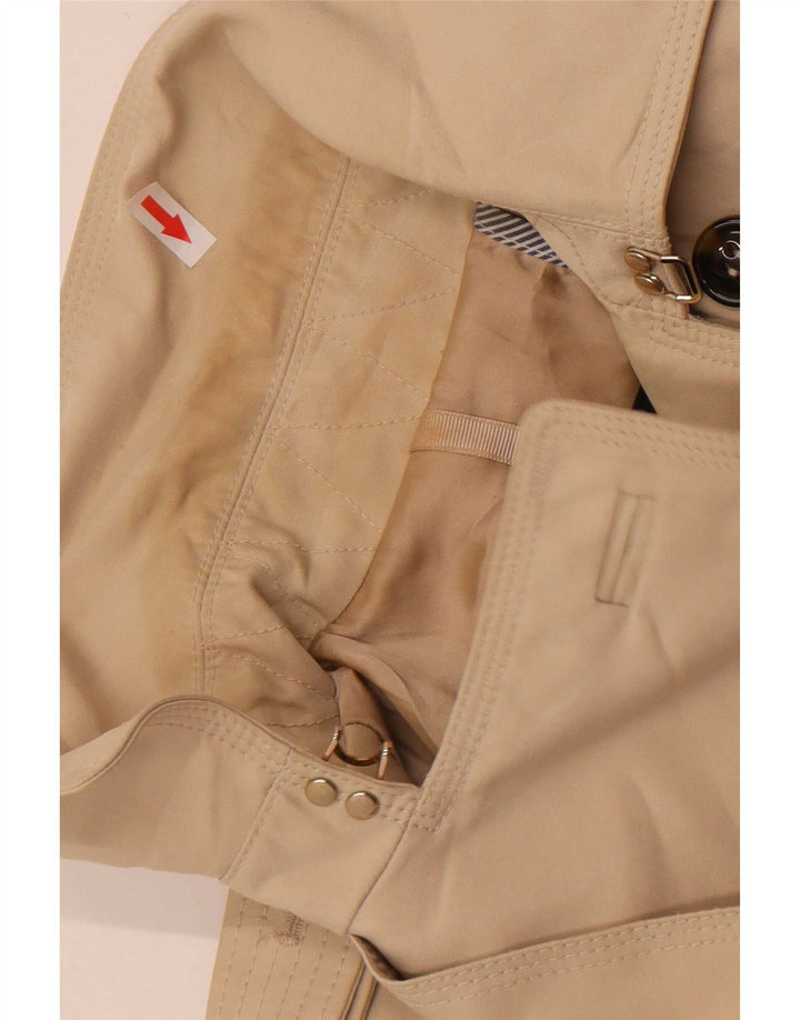 Zara Mujer Gabardina UK 10 Small Beige