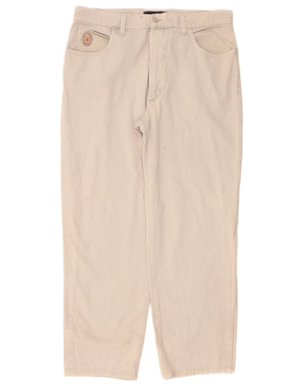 Vaqueros Trussardi Hombre Cónicos W34 L29 Beige
