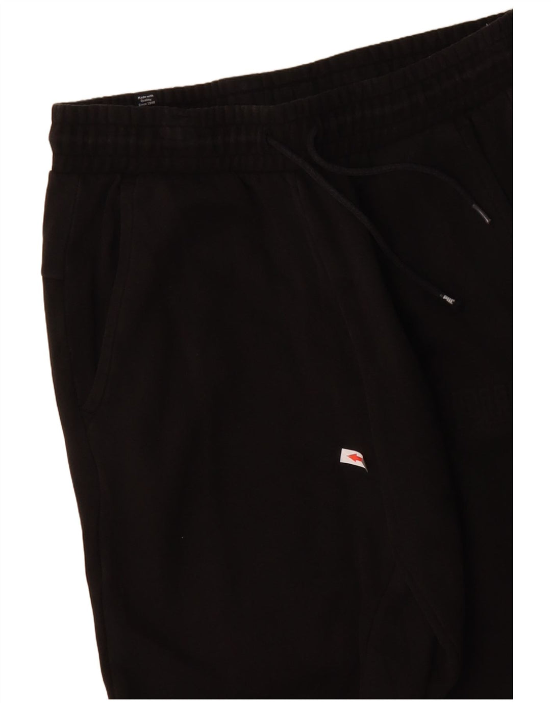 PUMA Pantalones de chándal para hombre Joggers Small Black Cotton