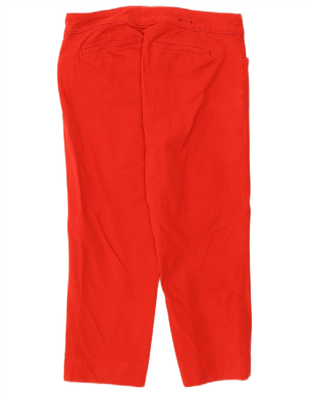 Chaps Pantalones capri rectos para mujer US 4 Small W28 L20 Algodón rojo