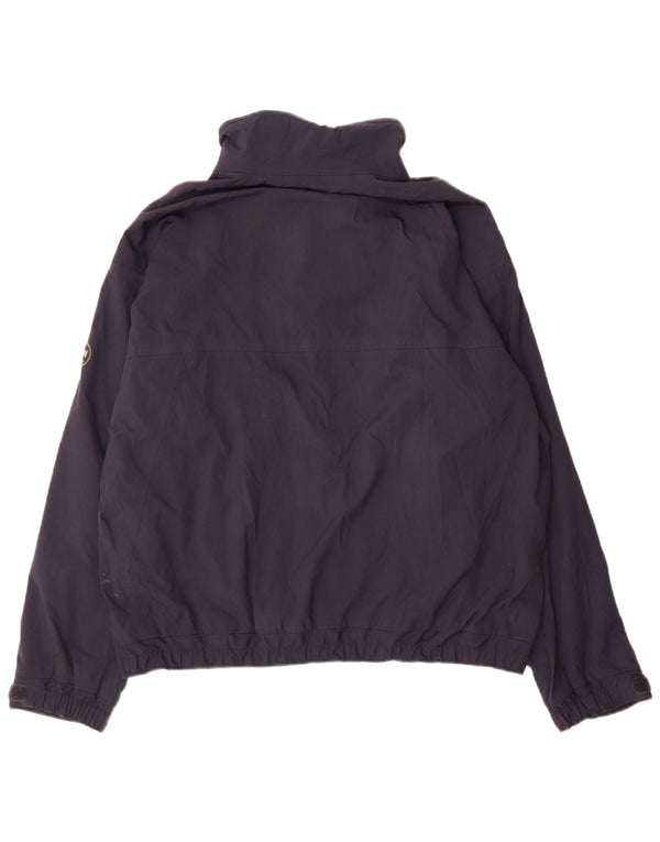 MURPHY & NYE Chaqueta impermeable holgada para hombre UK 38 Medium Azul marino Nylon