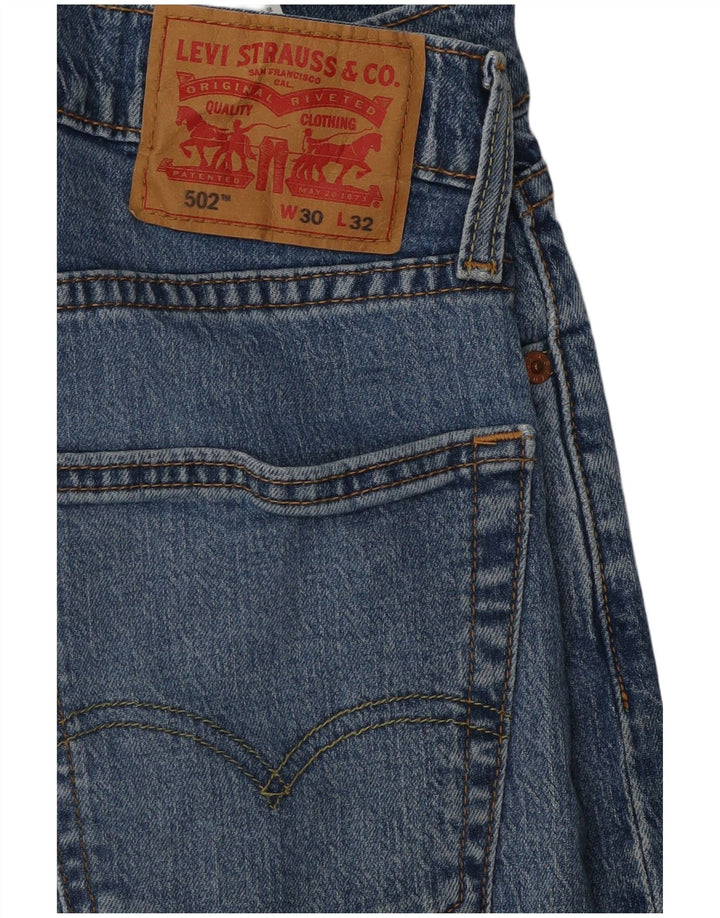 Vaqueros Levi's 502 Tapered para hombre W30 L32 Algodón azul