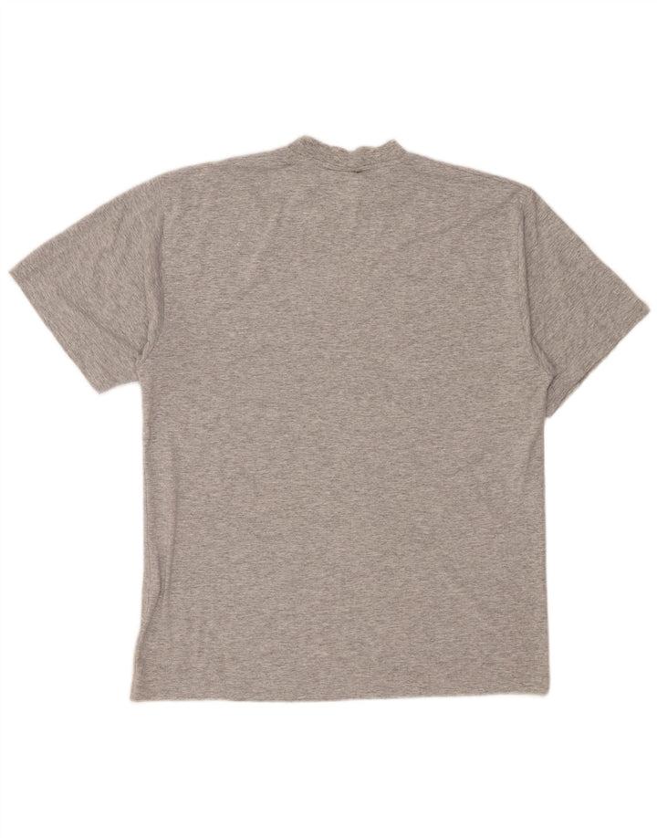 Camiseta Wrangler para hombre Top de algodón moteado gris medio