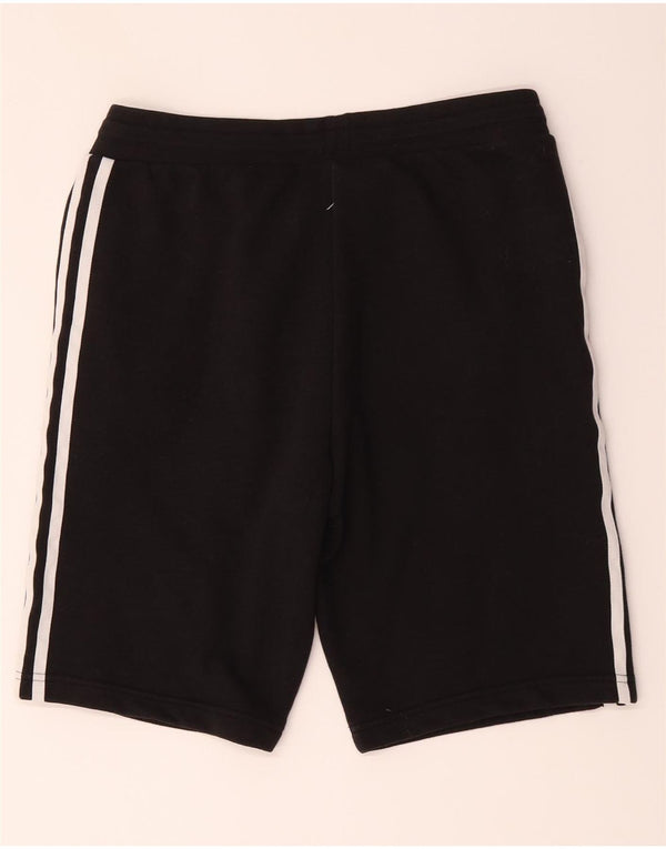 Adidas Pantalón corto deportivo para niño 14-15 años Negro Algodón