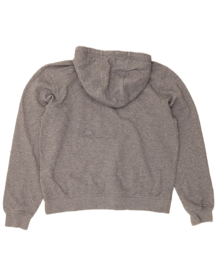 Nike Jersey con capucha de ajuste regular para hombre, color gris medio, algodón