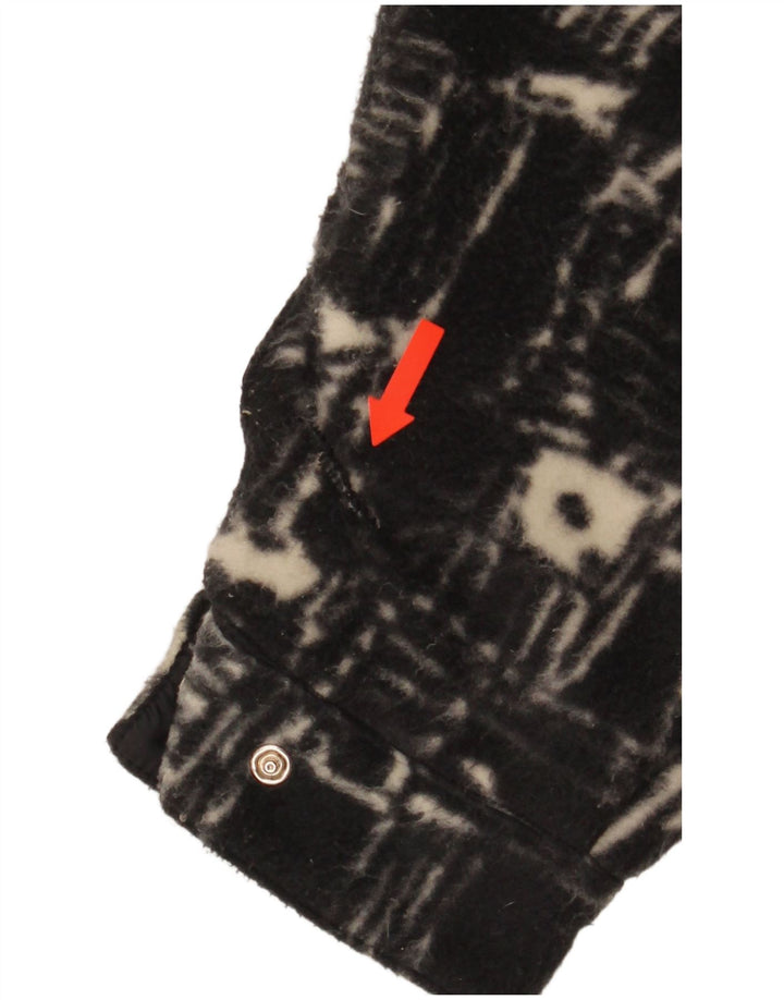 Chaqueta polar para hombre Invicta UK 38 Poliéster geométrico negro mediano