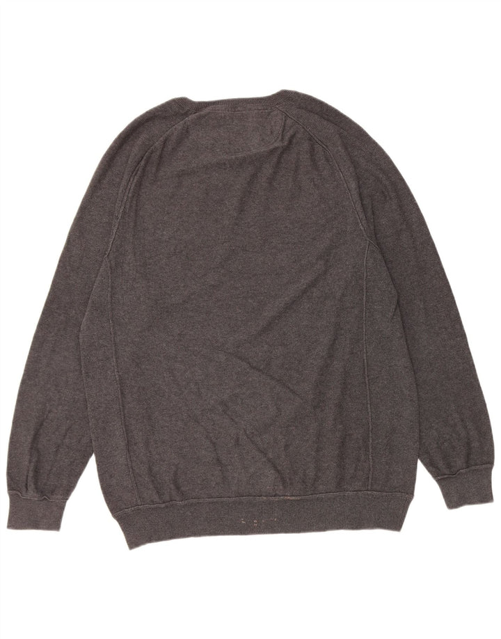 French Connection Jersey Con Cuello Barco Para Hombre De Algodón Gris Medio