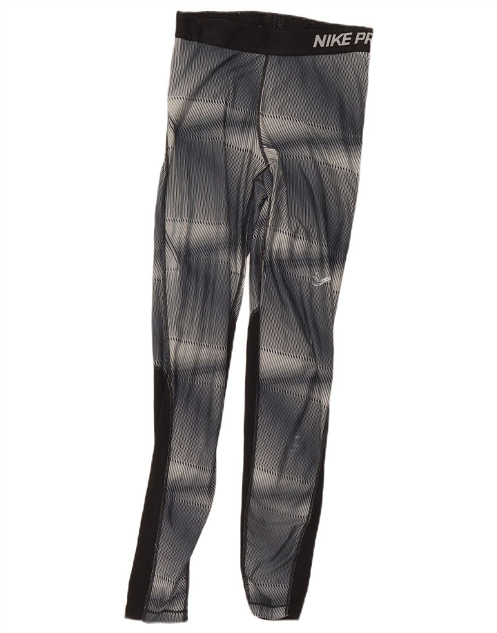 Nike Leggings gráficos para niños 10-11 años Gris Poliéster color block