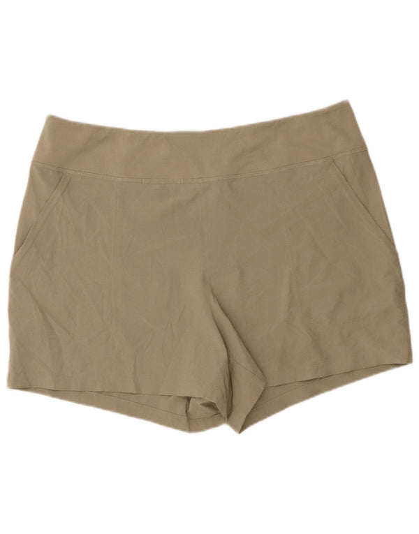 Pantalón corto deportivo Patagonia para mujer ES 40 XL Poliéster beige