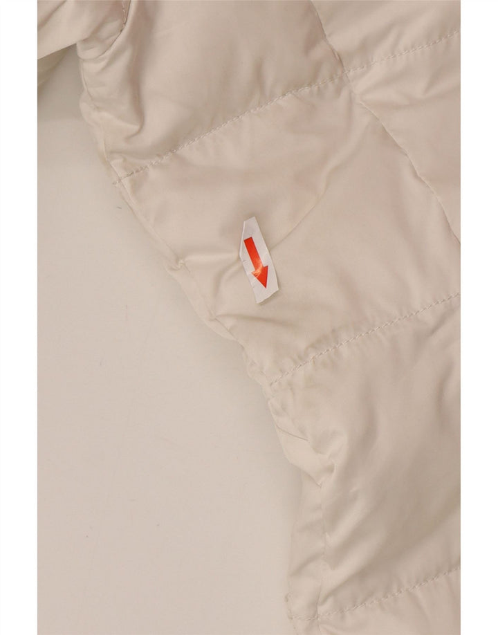 Marlboro Classics Abrigo acolchado para mujer EU 46 XL Poliéster blanco