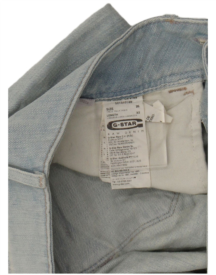 Vaqueros ajustados G-STAR Mujer W26 L25 Algodón azul