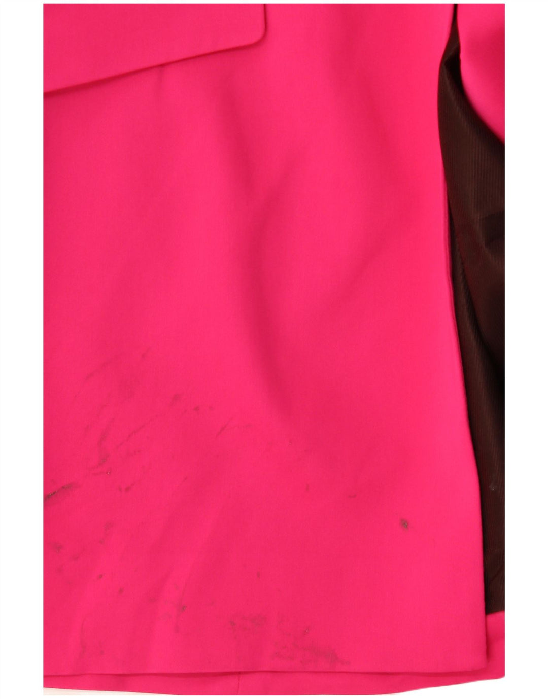 Zara Chaqueta Blazer De 2 Botones para Mujer UK 42 Viscosa Rosa Mediana