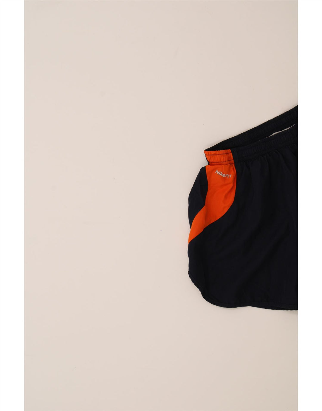 NIKE Womens Sport Shorts UK 8 Small Black Colourblock Vintage Nike and Second-Hand Nike from Messina Hembry 