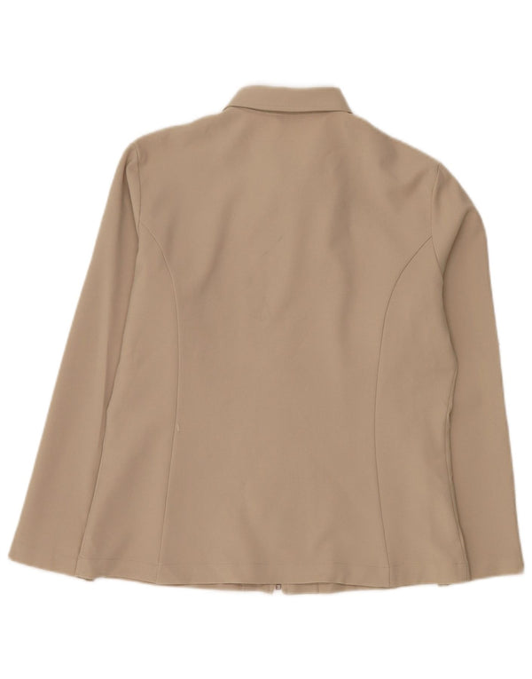 BENETTON Camisa Mujer IT 46 Grande Beige