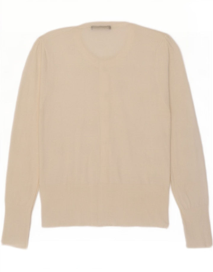Oasis - Cárdigan para mujer, talla 40, talla mediana, color blanco