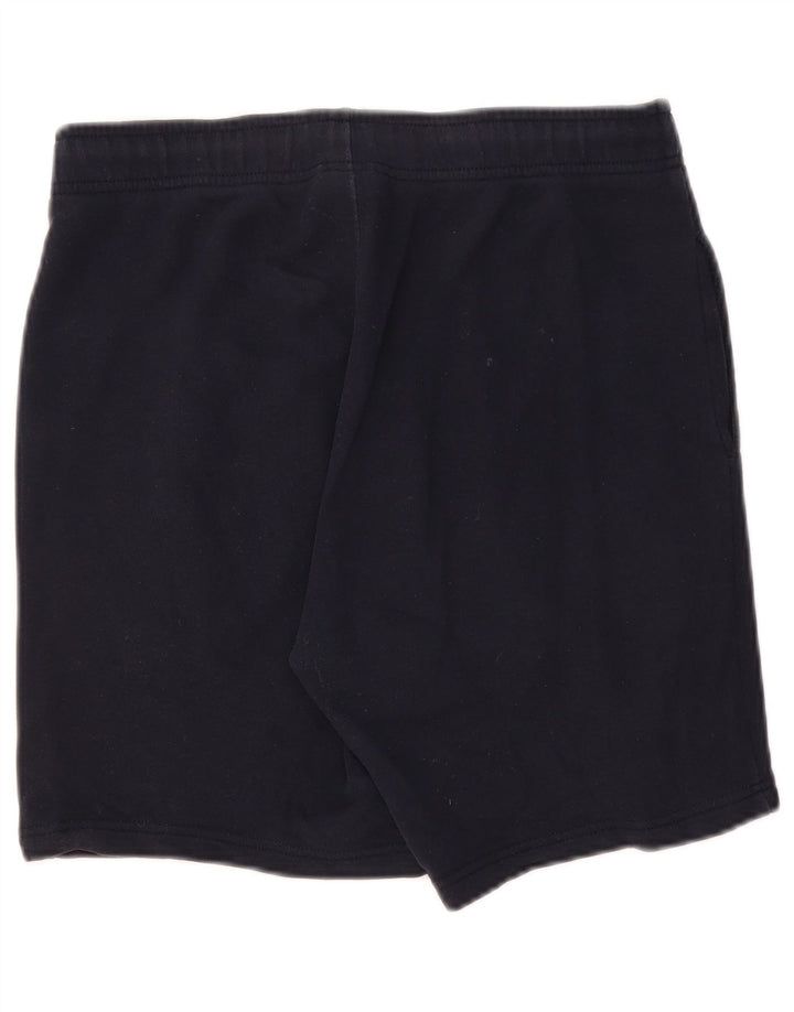 CHAMPION Shorts deportivos gráficos para hombre Azul marino mediano