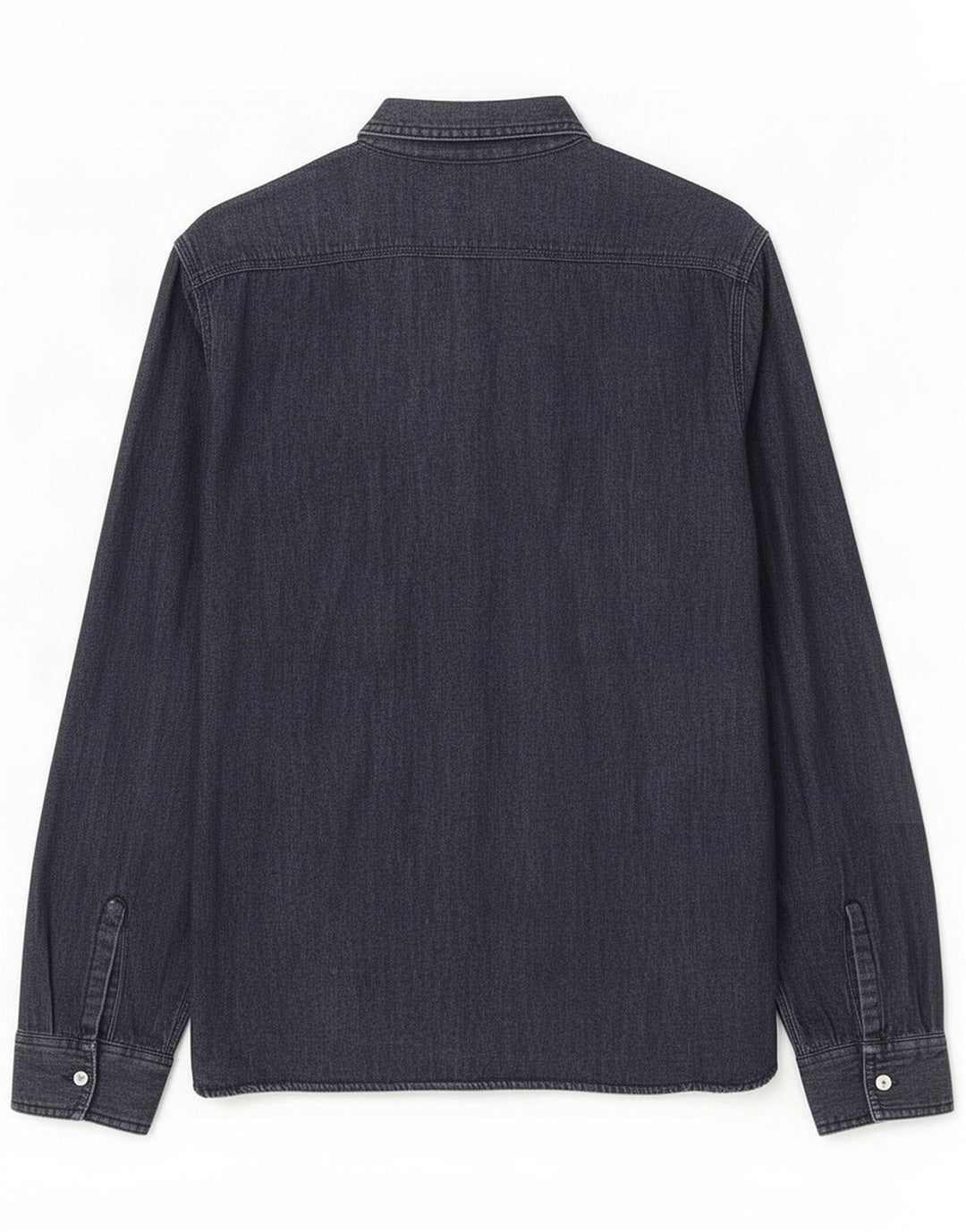 Levi's Camisa vaquera para hombre grande de algodón azul marino