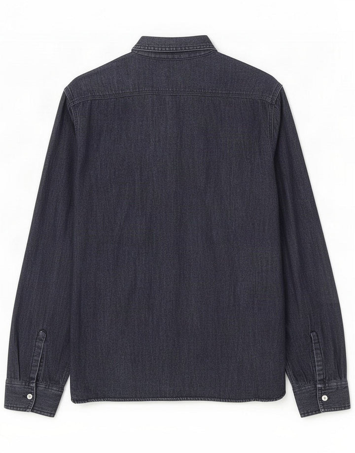 Levi's Camisa vaquera para hombre grande de algodón azul marino