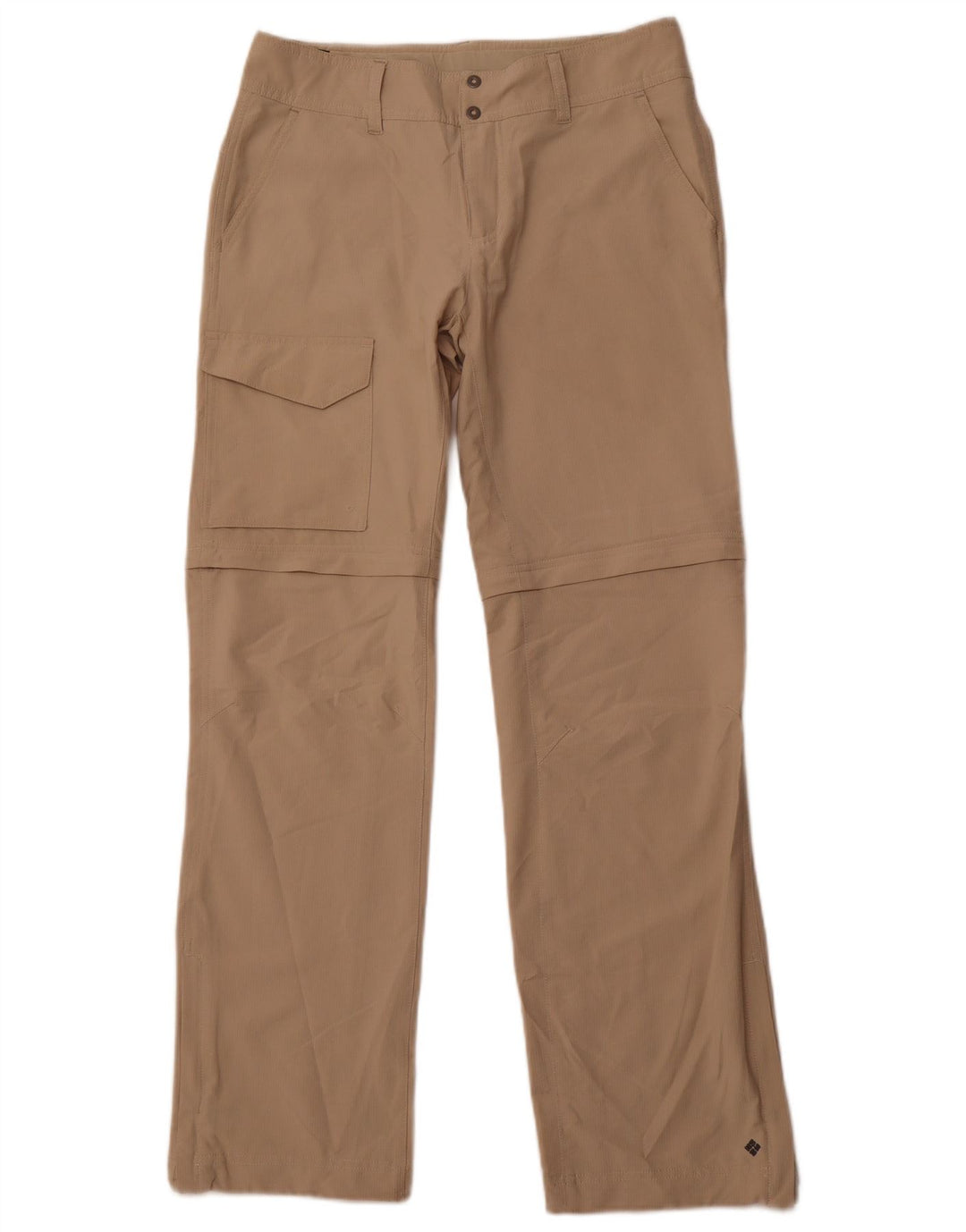 COLUMBIA Pantalones cargo rectos para mujer US 8 Medium W30 L32 Beige