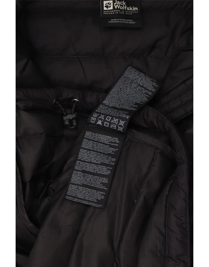 Jack Wolfskin Chaqueta acolchada para hombre ES 42 XL Poliéster negro