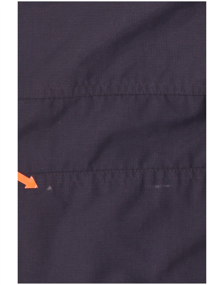 SUPERDRY Chaqueta cortavientos con capucha para hombre UK 44 2XL Azul marino