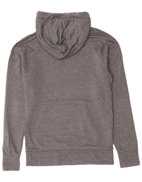 NIKE Sudadera con capucha para mujer UK 12 Algodón gris medio