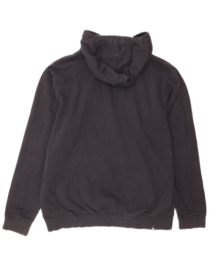 DC Hombre Sudadera Con Capucha Gráfica Jersey De Algodón Azul Marino Mediano