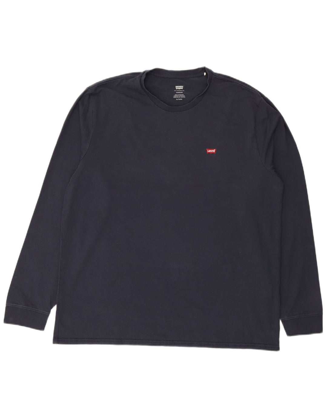 Levi's Hombre Standard Top Manga Larga XL Algodón Azul Marino