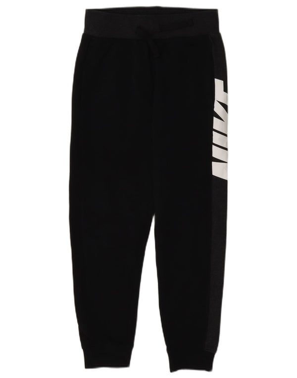 Nike Boys Graphic Chándal Pantalones Joggers 8-9 años Pequeño Negro