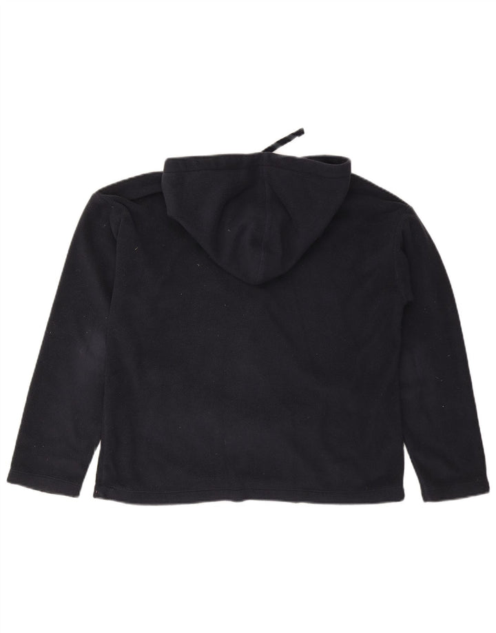 Champion Jersey de forro polar extragrande gráfico para mujer UK 10 Small Black