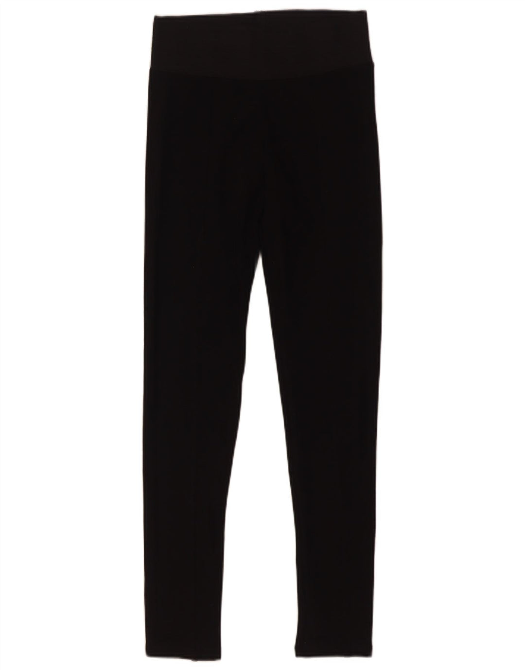 Zara Leggings Mujer UK 8 Small Viscosa Negra