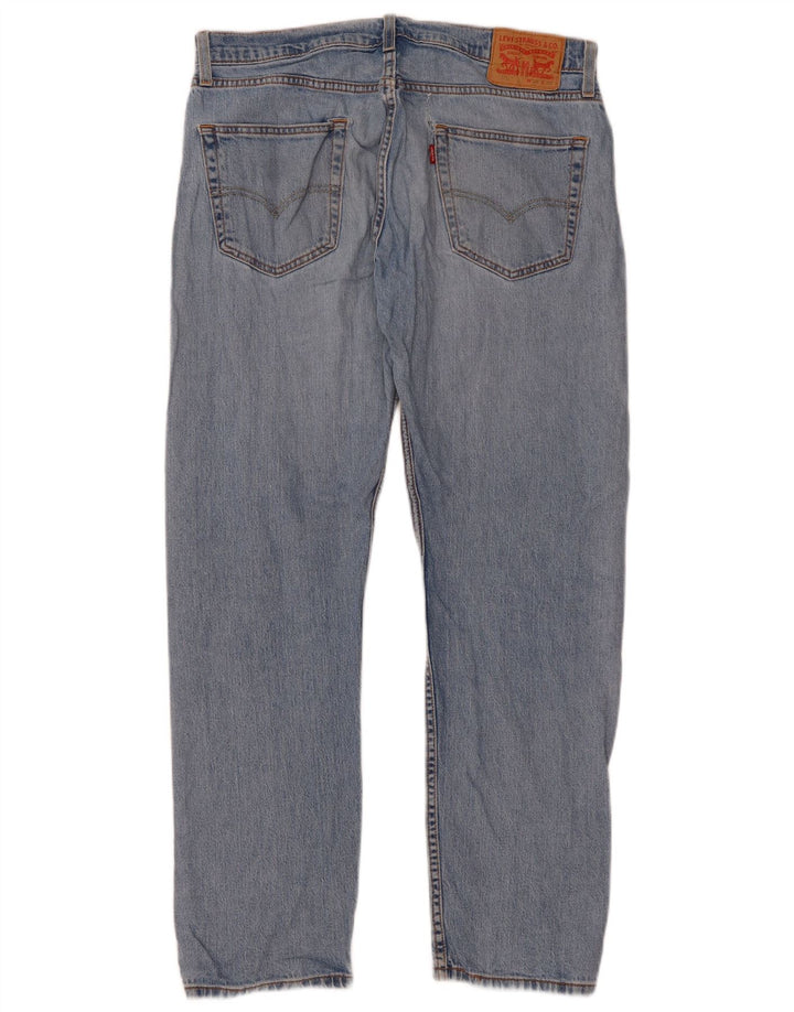 Levi's Vaqueros rectos 502 para hombre W33 L32 Algodón azul