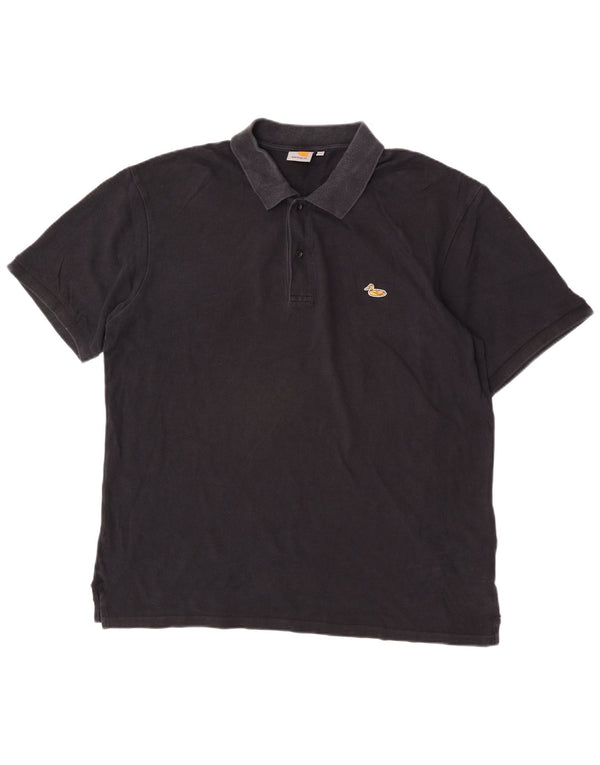 Carhartt Polo para hombre 2XL Algodón negro