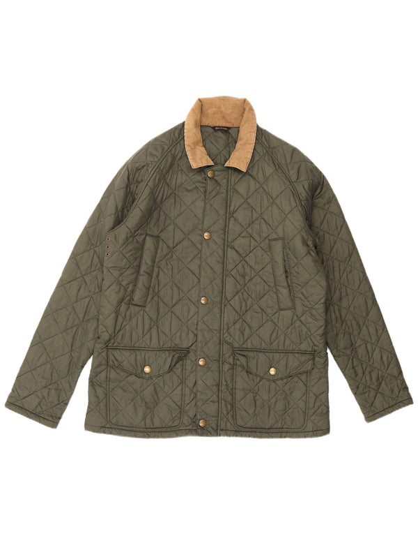 Barbour Chaqueta acolchada para hombre UK 42 XL Verde