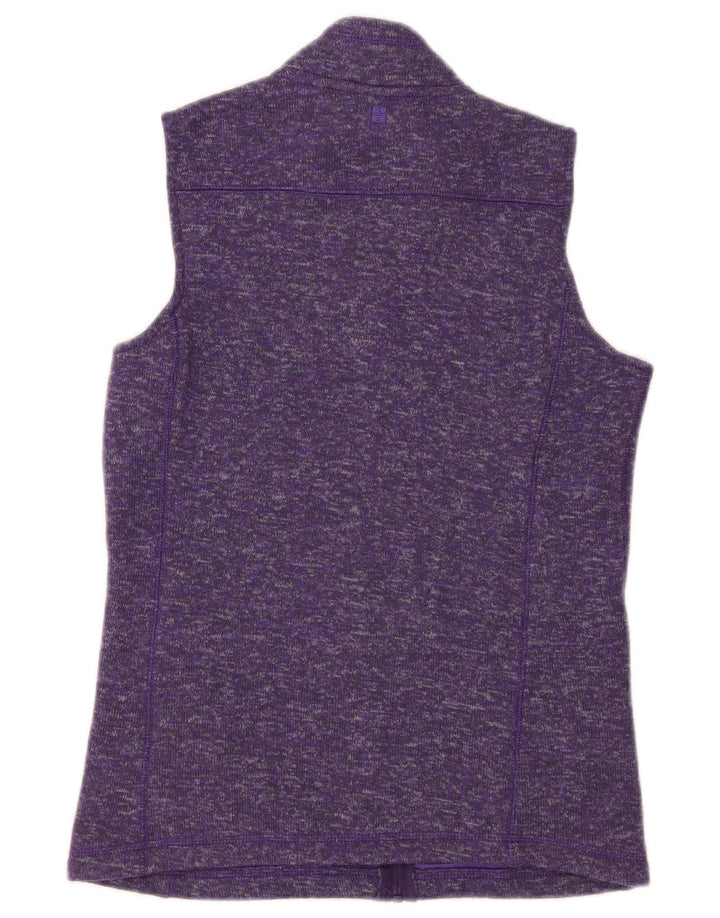 Chaqueta superior de chándal para mujer de Mountain Warehouse UK 40 Small Púrpura moteada