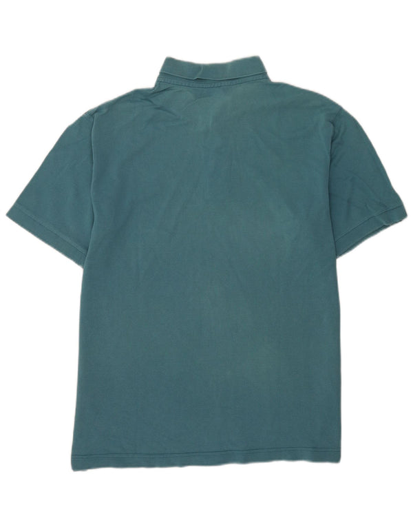 Polo Kappa Hombre Grande Azul Algodón