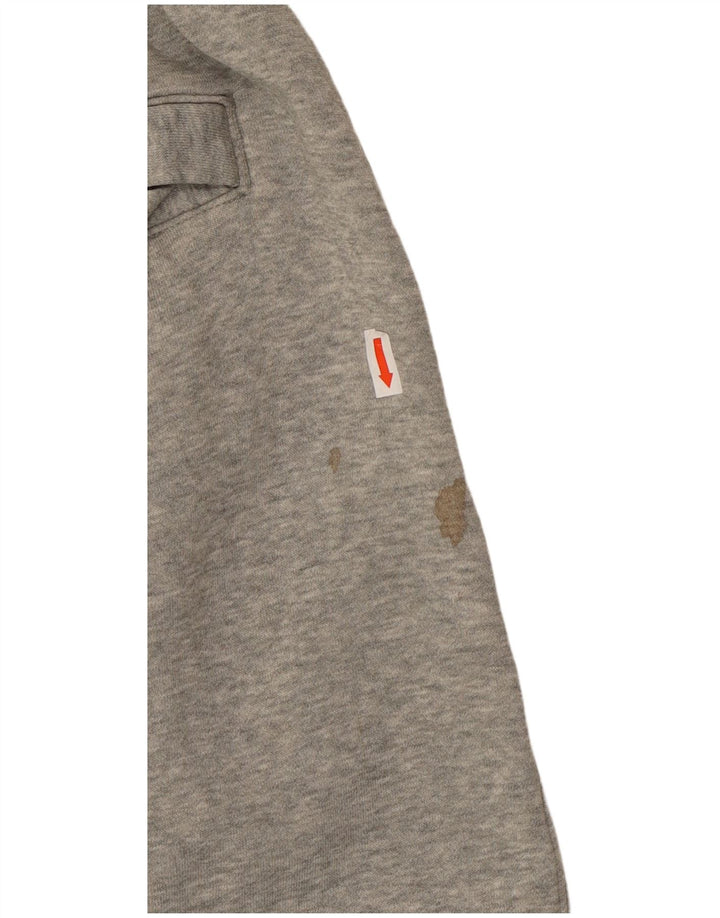 NIKE Hombre Pantalones de Chándal Joggers Gris Medio Algodón